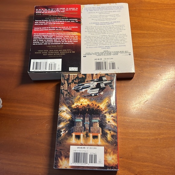 📌3 Pocket Books David Brain Postman, Reilly Scarecrow, Zahn Conquerors Legacy - Picture 5 of 12